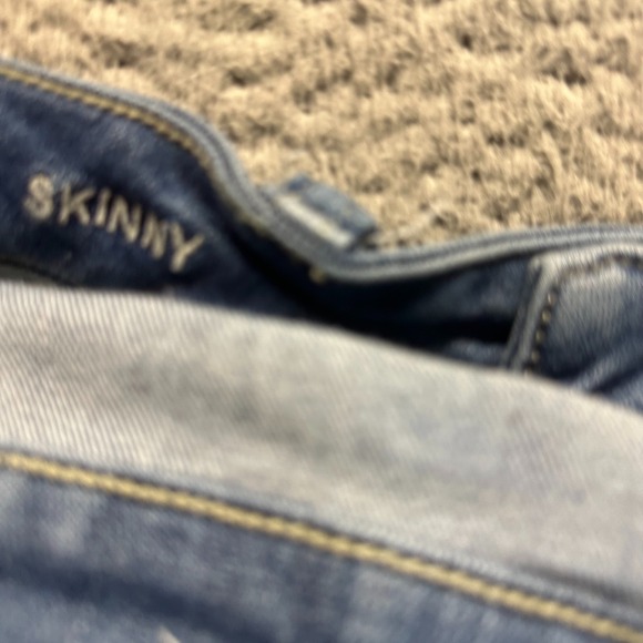 American Eagle Outfitters Next Level Jeans Women's 14 Blue Denim Skinny Stretch - Picture 7 of 12